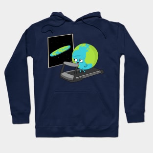 Flat Earth vs. Round Earth Hoodie